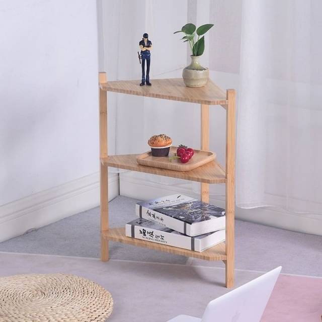 Estante organizador 3 niveles bambu