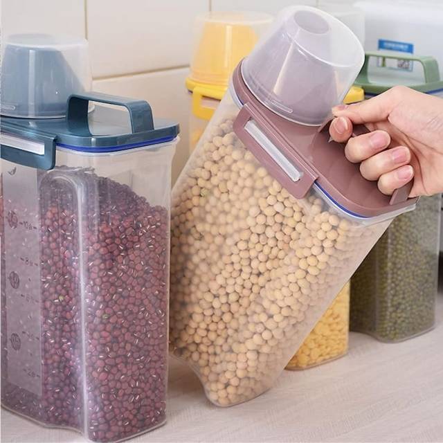 Contenedor de Plastico para Cocina Despensa 2kg